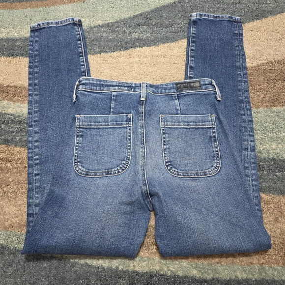 Ag Adriano Goldschmied Denim - AG Adriano Goldschmied Anthropologie Women’s Vintage Button Front Jeans Size 26R
